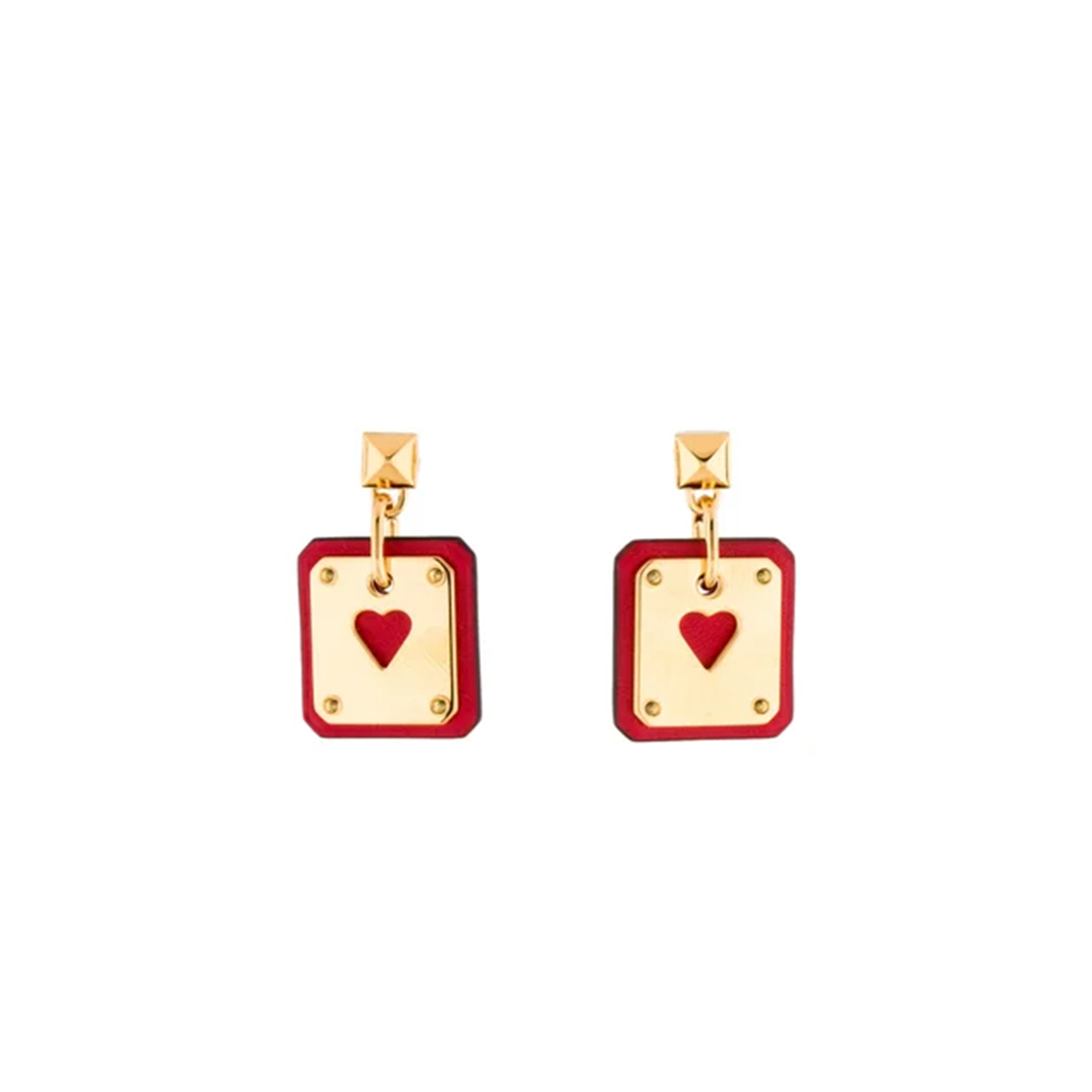 HERMÈS AS DE COEUR DROP EARRINGS